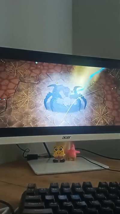 Chaos Jenny vs Angella (nicktoons dice of destiny)