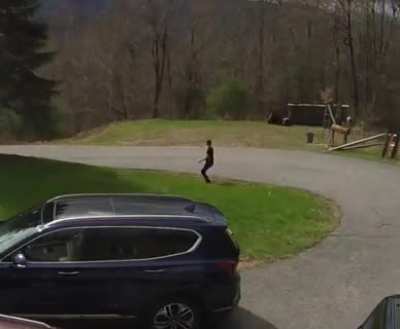 My dog got loose and thought he could juke me. (He&rsquo;s okay)