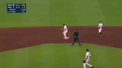 [Highlight] Triston Casas drives in a runner to cut the Astros lead to only 1 run!