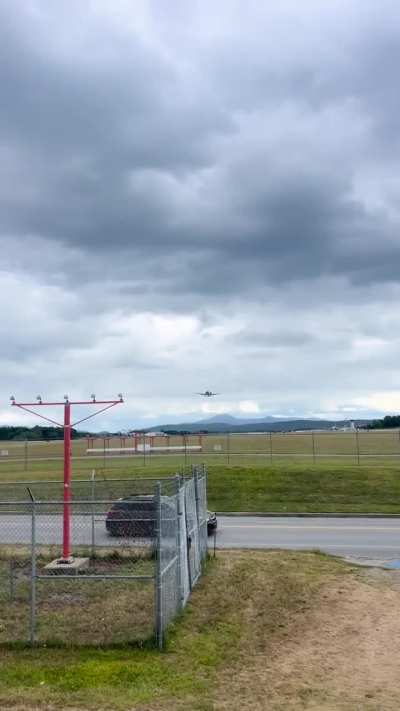 Two hogs leaving Burlington VT
