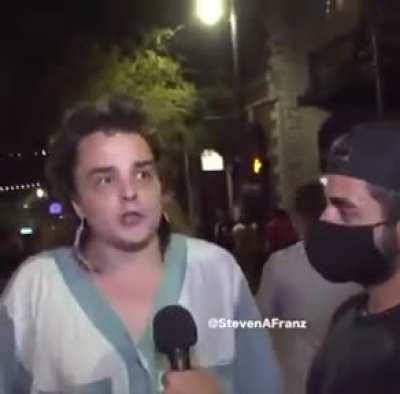 This dude talking about his tinder date