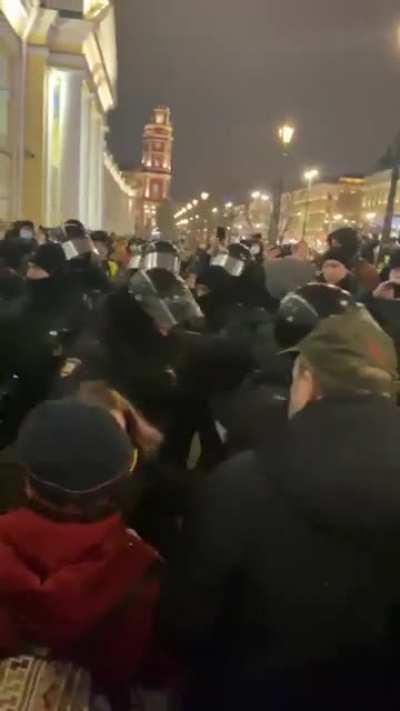Putin regime threatened by babuschka