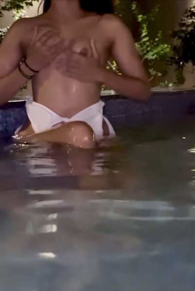I Was Shocked To See So Many People Looking At Me In The Pool