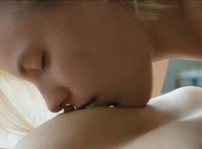 Natalie Krill & Erika Linder in 'Below Her Mouth'