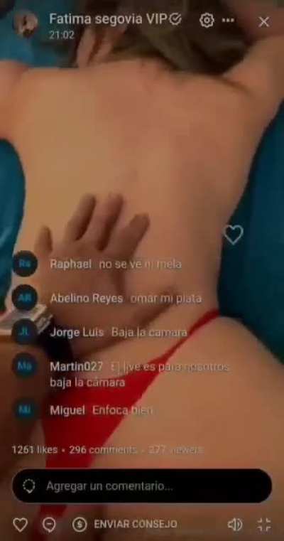 F&aacute;tima segovia