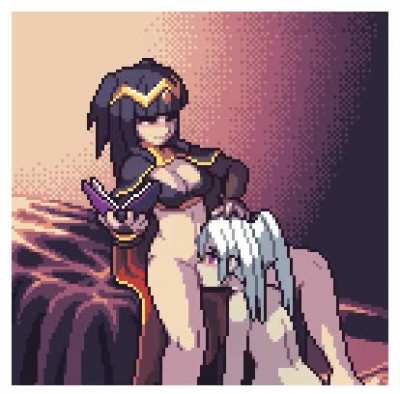 She got desperate, and resorted to using magic on Robin