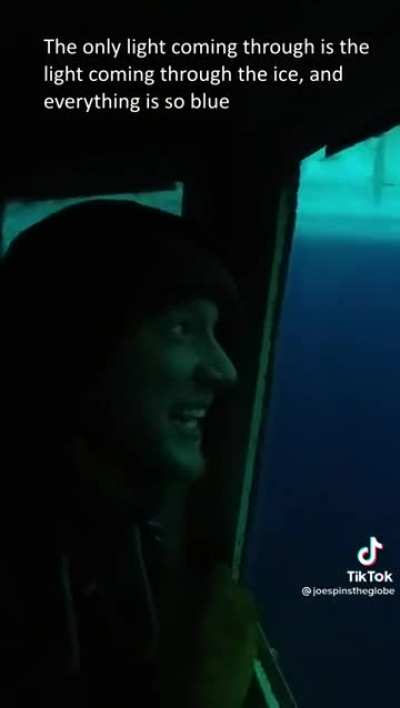 Underwater &lsquo;observation tube&rsquo; at McMurdo station, Antarctica