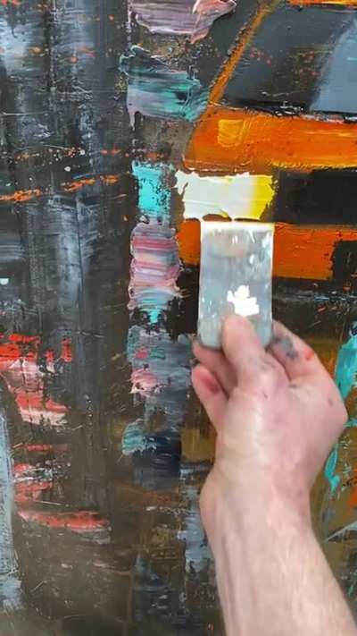 How simple paint strokes combine into art