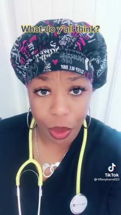 Her patient did what...?!