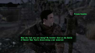 First playthrough of Fallout: New Vegas day 4: Wombo Combo