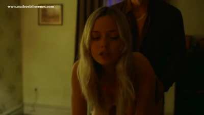 Major cutie Emily Meade getting pounded doggystyle