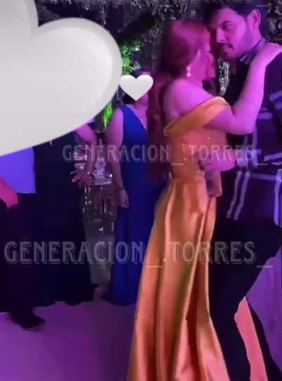 Joel Torres (son of Javier Torres Felix &ldquo;El JT&rdquo;) with his wife Olga Castro 