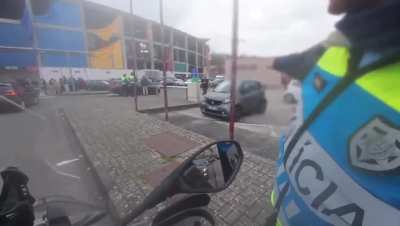 Em Leiria PSP avisa que h&aacute; indiv&iacute;duos de uma certa etnia que se andam a aproveitar do caos para fazerem o seu modo de vida