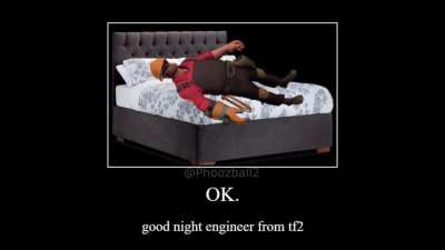 engineer lays down