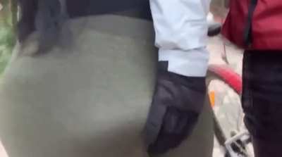 Groped by a passerby