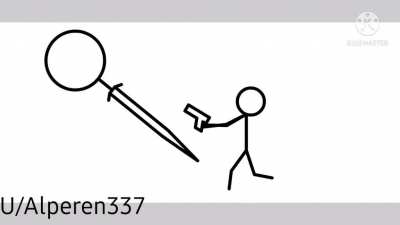 Amanın swords vs humans "animasyon ve &ccedil;izim bana aittir"