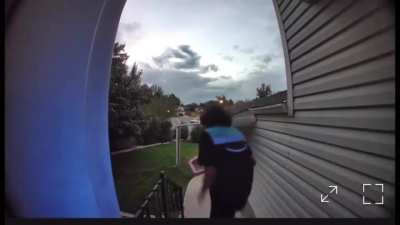 Amazon delivery man falls unconscious