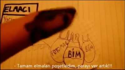 Lanet olsun canım elma &ccedil;ekti