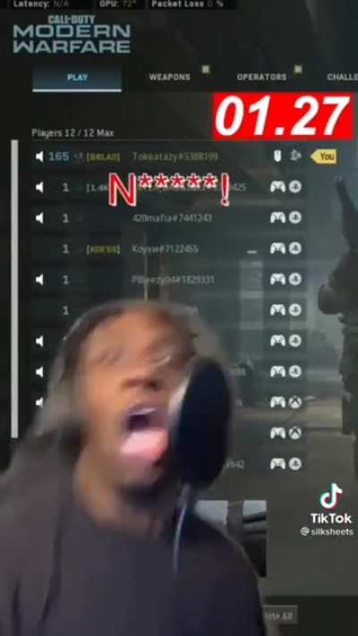 Getting called a racial slur speedrun