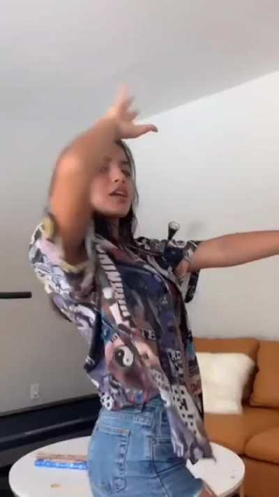 Bikini Top and Denim Shorts TikTok