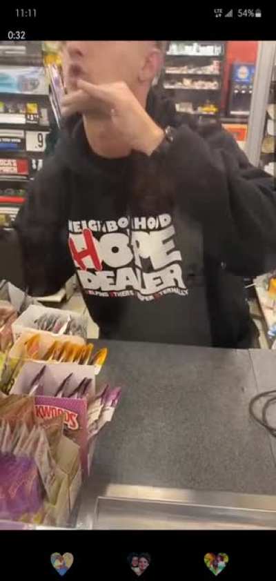 Tripping at work.