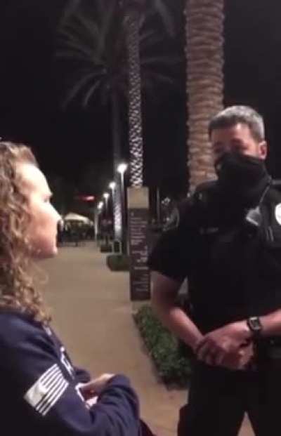 Woman detained by the police for &ldquo;shoplifting&rdquo; demands for his hands to be off her body&hellip;