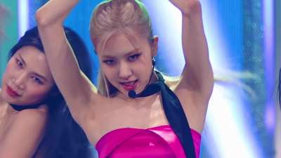 ros&eacute; - blackpink - i'm kinda obsessed with this woman lol - 2021.03.14 edit 'On The Ground' facecam SBS Inkigayo (full vid in the comments)