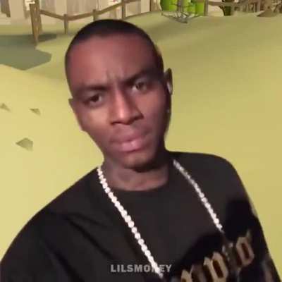 Soulja Boy is trapped in a late 90s video game