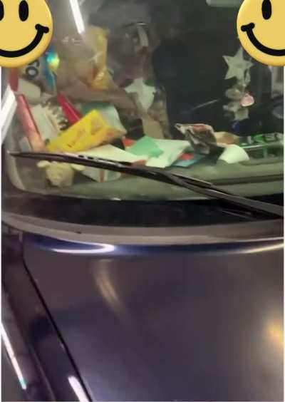 She wants the driver&rsquo;s window replaced&mdash;otherwise it&rsquo;s pristine.