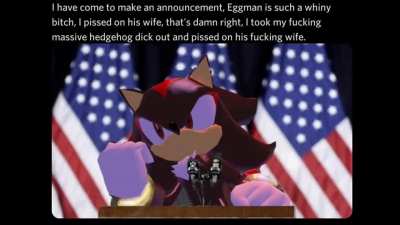 Shadow the Hedgehog - President of the United States of America, 2022 (meme by @RayOfDimlight)