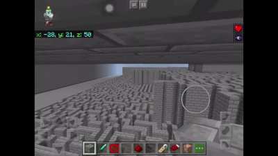 I have been working on this maze for like 7 months because MCPE so I don&rsquo;t have world edit. What do you think?