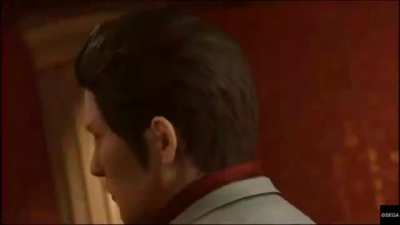 kiryu takes a hit