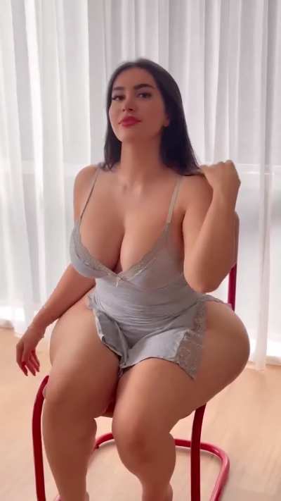 You can tell from the front she’s gonna need a big ass dick