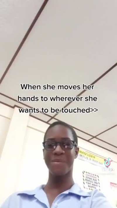 When she does what?...