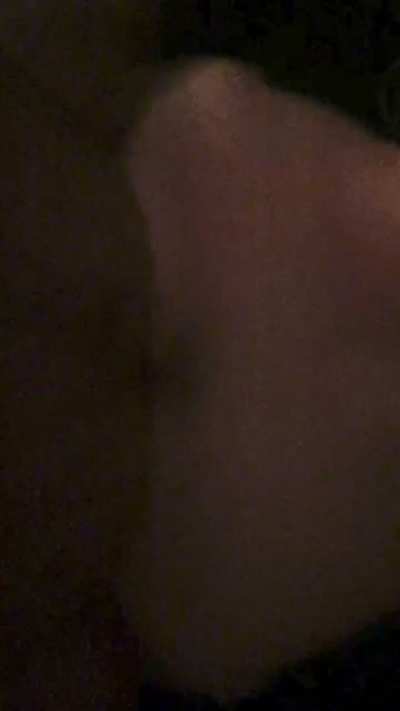 Wife taking it deep