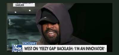 Crazy Kanye even has to explain this and go on TV for this&hellip;