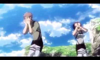 Jean drinks seawater (colorized 1080p)