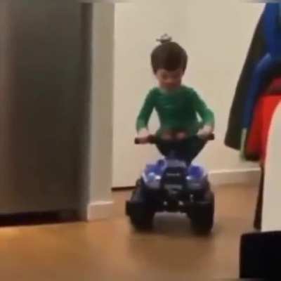 Son- Dad record me while I do a big oof. Dad- say no more fam