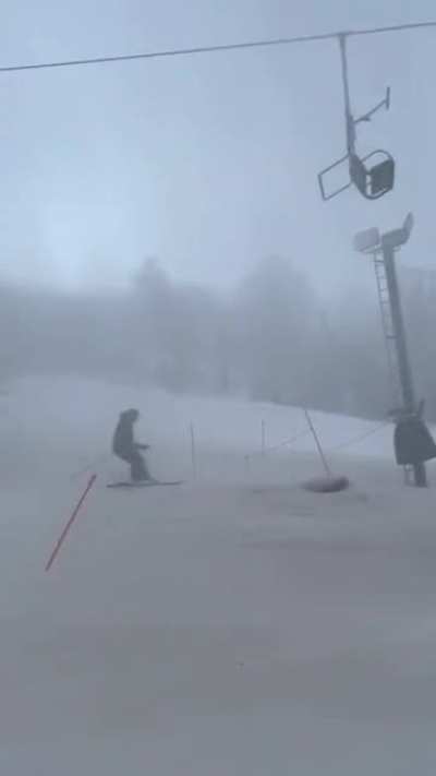 I don't want to ski anyway...