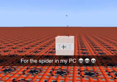 That poor spider&hellip;
