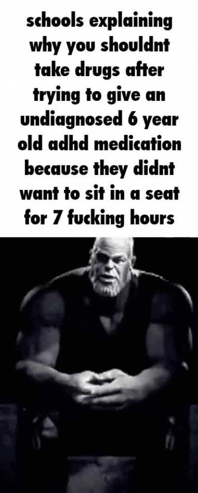 Drugz are bad!!1!