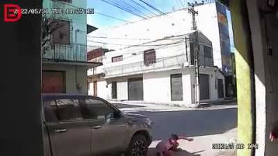 He obviously has more luck than sense