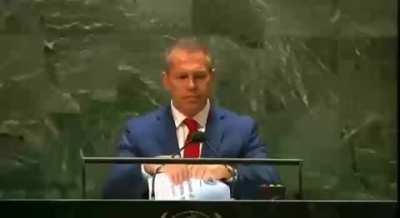 Zionist representative at UN tore up "anti-semitic" Human Rights report