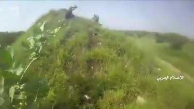 Houthi’s in close quarters combat behind Saudi lines in Jizan (video released 29th May 2021)