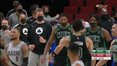 [Highlight] Jayson Tatum steps back and buries the dagger