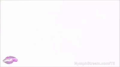 Tiny Asian Tranny Rides A Big Black Cock