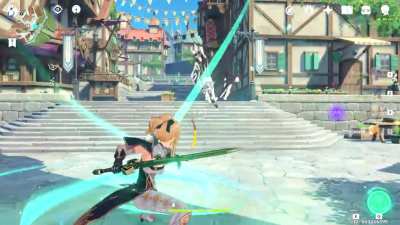 You can yeet cats with anemo