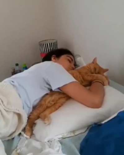 Snuggle time...