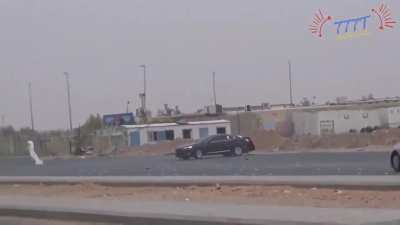 Drifter collides with oncoming vehicle, and disintegrates the rear end of his car.