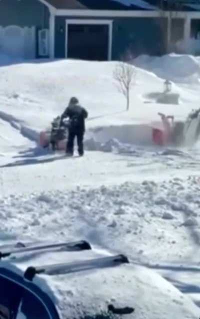On Tonight&rsquo;s Episode Of Snowblower Wars